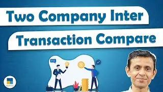 TWO COMPANY INTER TRASACTION COMPARE IN TALLY PRIME