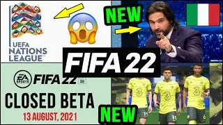 FIFA 22 NEWS | NEW CONFIRMED Faces, Commentators, Closed Beta, UEFA Nations League & Transfers