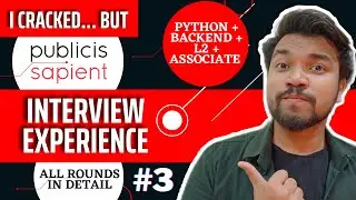 Publicis Sapient Interview Experience | Backend Developer - Associate L2 Interview Questions Answers