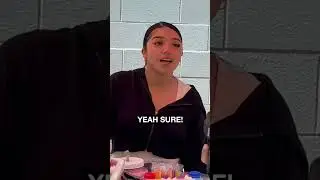 18 year old street Vendor Works for her American Dream