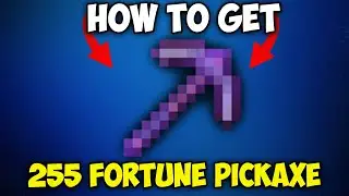 How to Get 255 Fortune Pickaxe in Minecraft 1.21