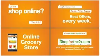 Online Grocery Store Promotion | ShopForFresh