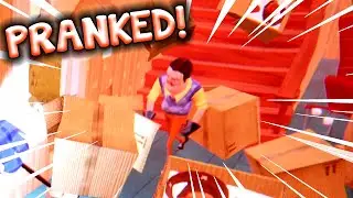 4 HELLO NEIGHBOR APRIL FOOLS PRANKS!